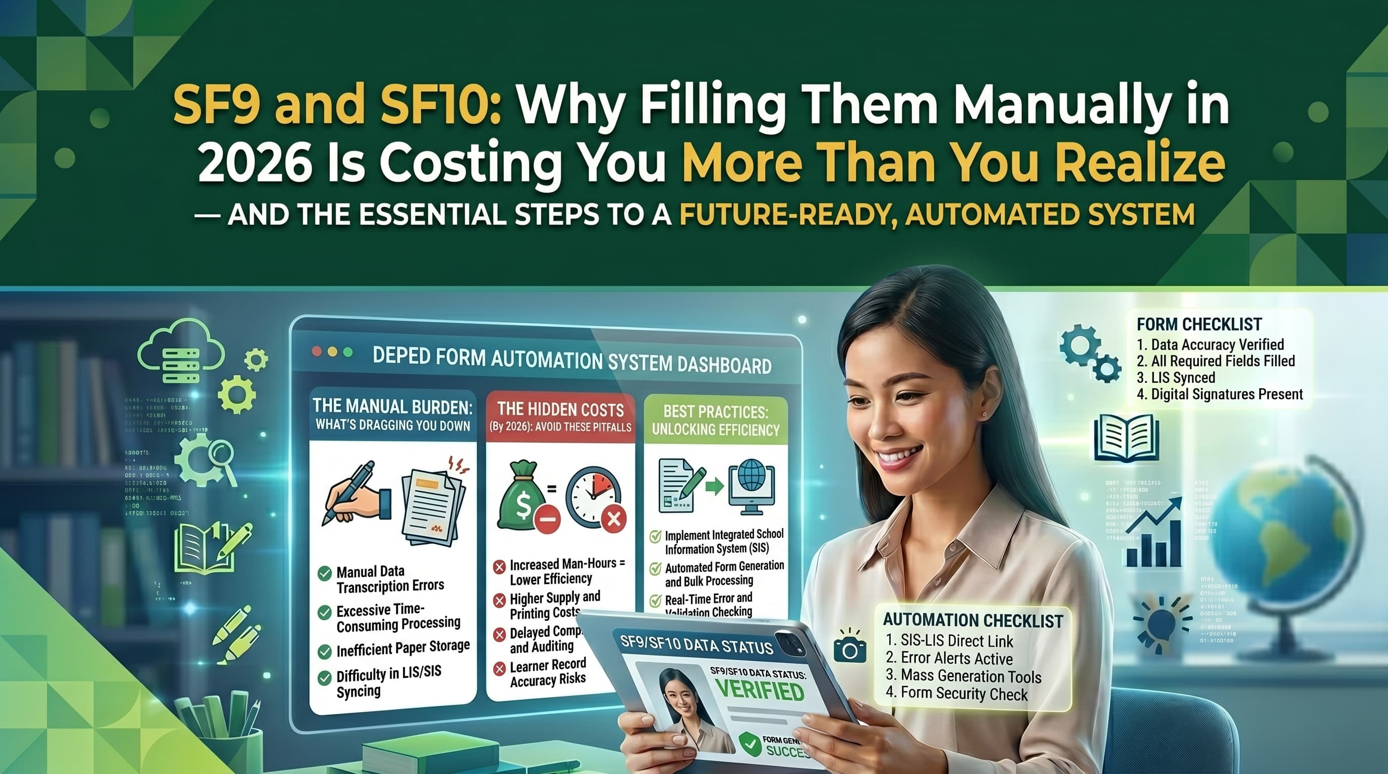 SF9 and SF10: Why Filling Them Manually in 2026 Is Costing You More Than You Realize