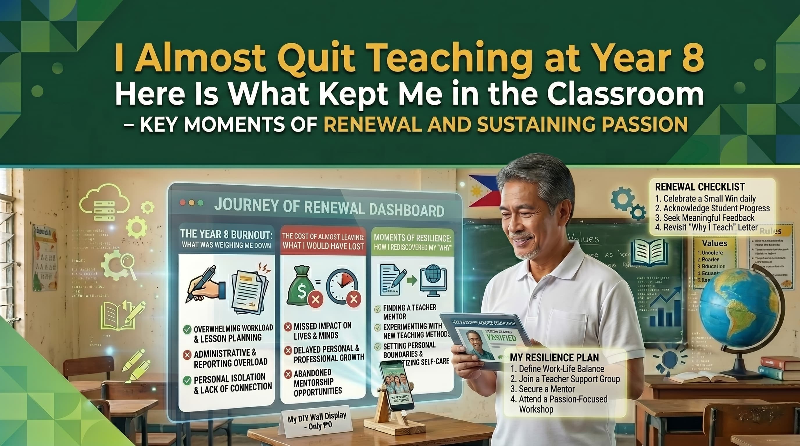 I Almost Quit Teaching at Year 8. Here Is What Kept Me in the Classroom.