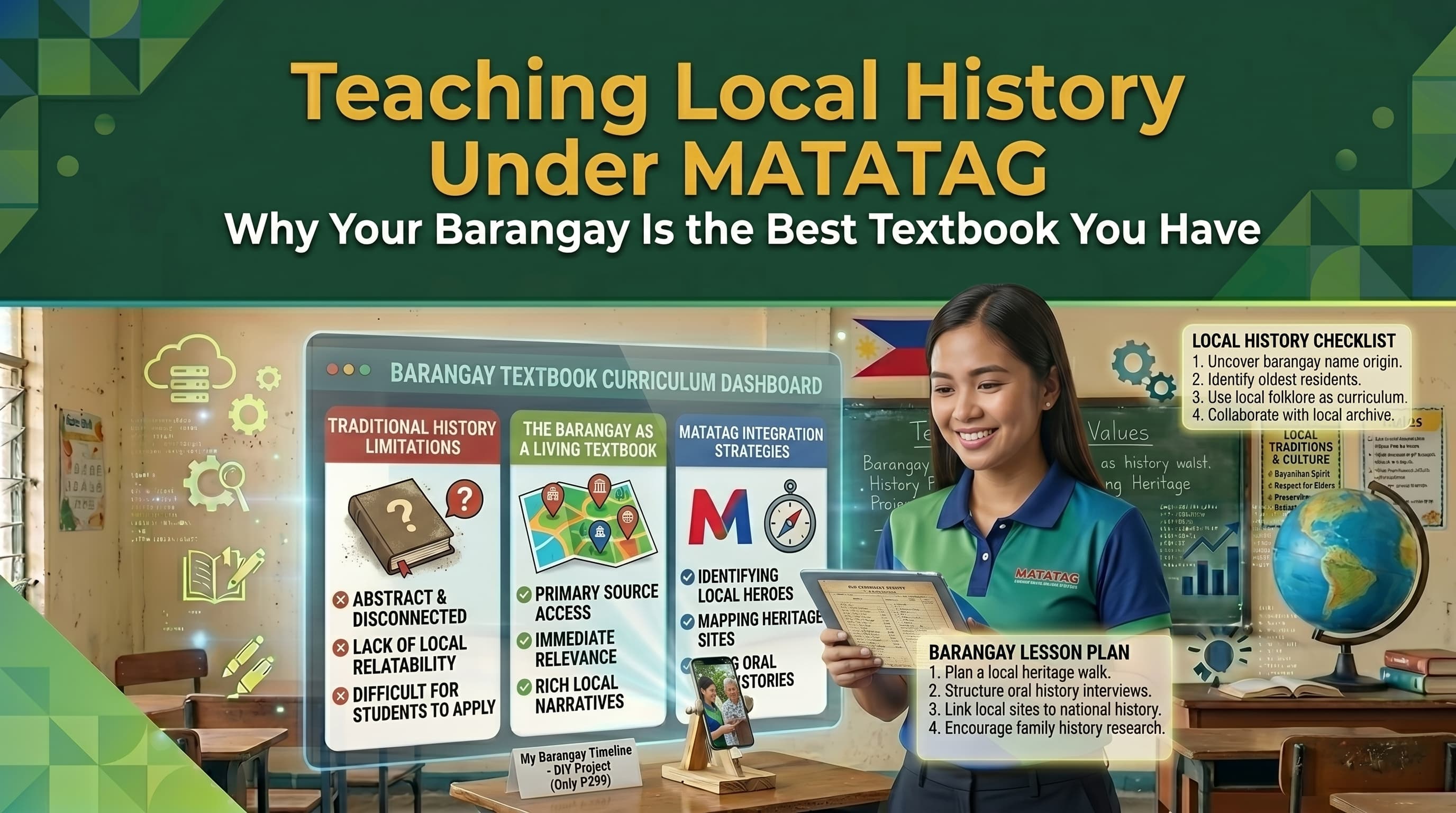 Teaching Local History Under MATATAG: Why Your Barangay Is the Best Textbook You Have